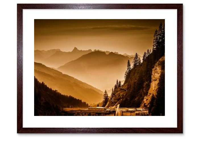 Arlberg Pass Wall Art Print